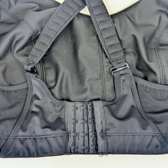 Livi Active 40DDD Womens Sports Bra Black Molded Underwire Lane Bryant - Picture 6 of 8